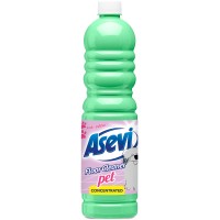 Asevi Floor Cleaner Concentrated - 1L - Green Pet Friendly - 1 Case - 12 Units